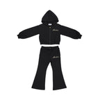 Moschino Kids Girl's Black Jogging Suit