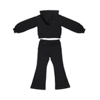 Moschino Kids Girl's Black Jogging Suit