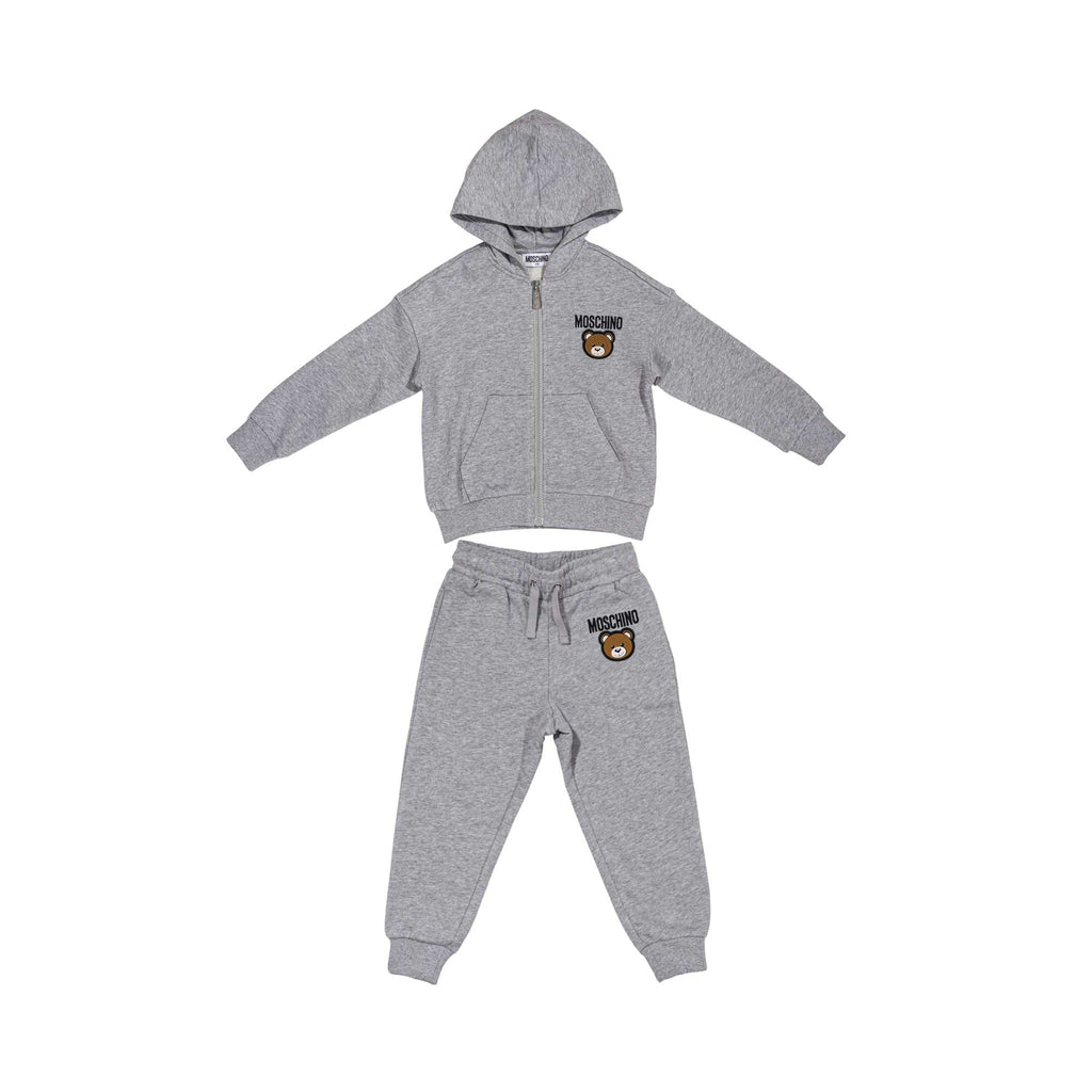 Moschino Kids Boy's Grey Jogging Suit