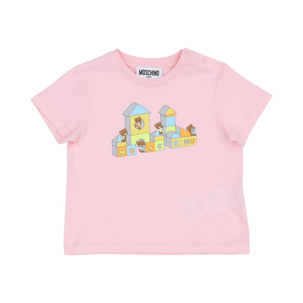 Moschino Kids Baby Boy's Blue Set T-Shirt & Bermuda