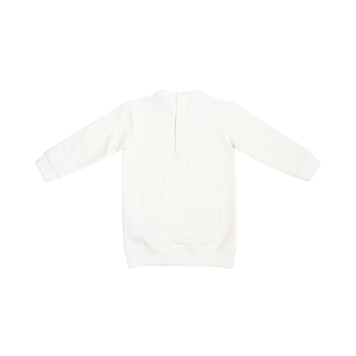 Moschino Kids Baby Girl's Cotton White Dress