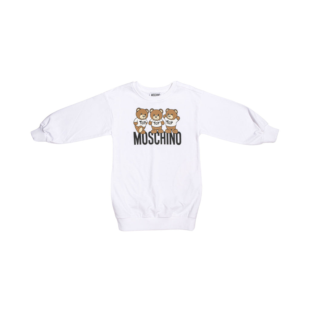 Moschino Kids Girl's Teddy Bear Logo Dress