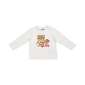 Moschino Kids Baby Girl's White Long Sleeve T-shirt