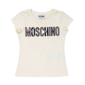 Moschino Kids Girl's White T-shirt