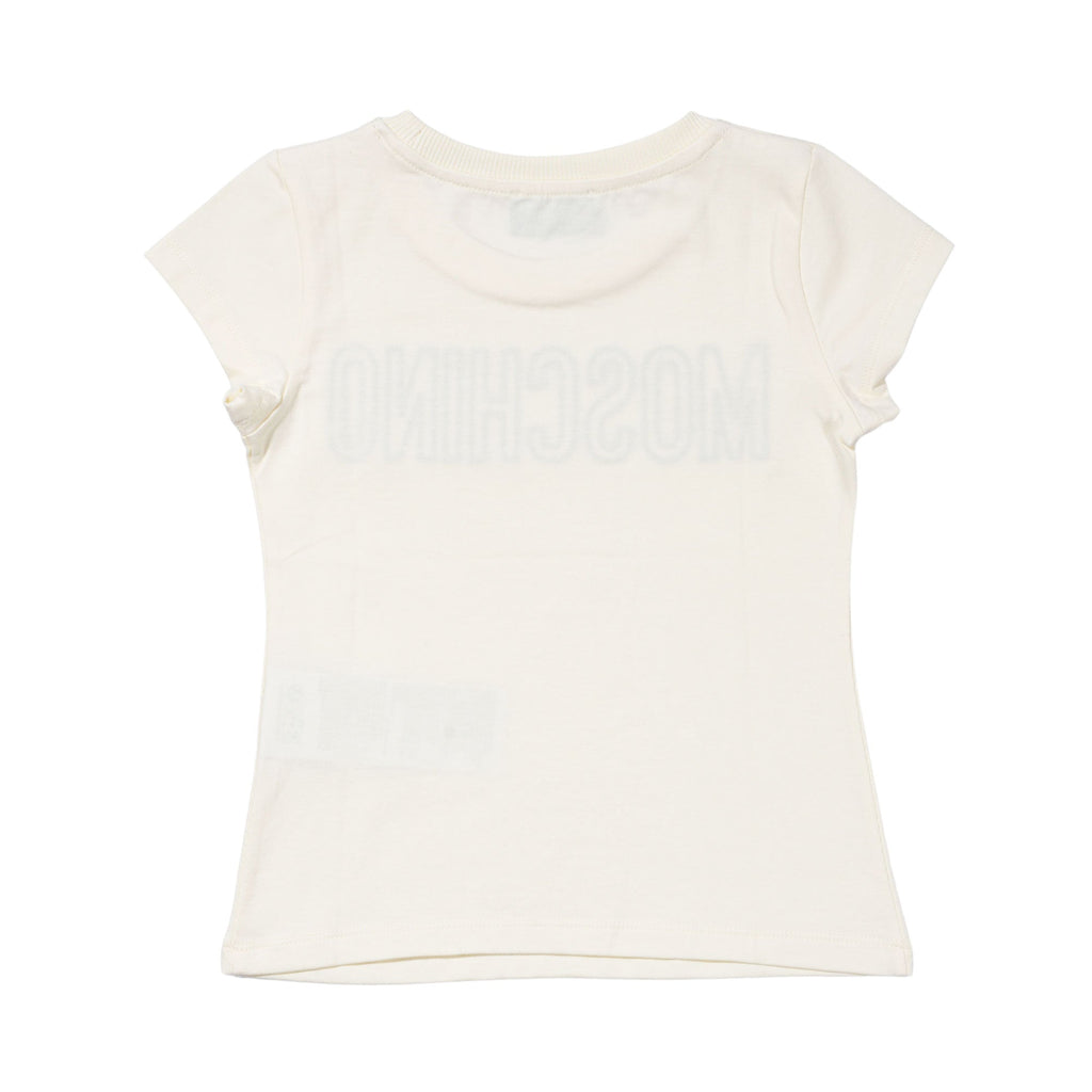 Moschino Kids Girl's White T-shirt