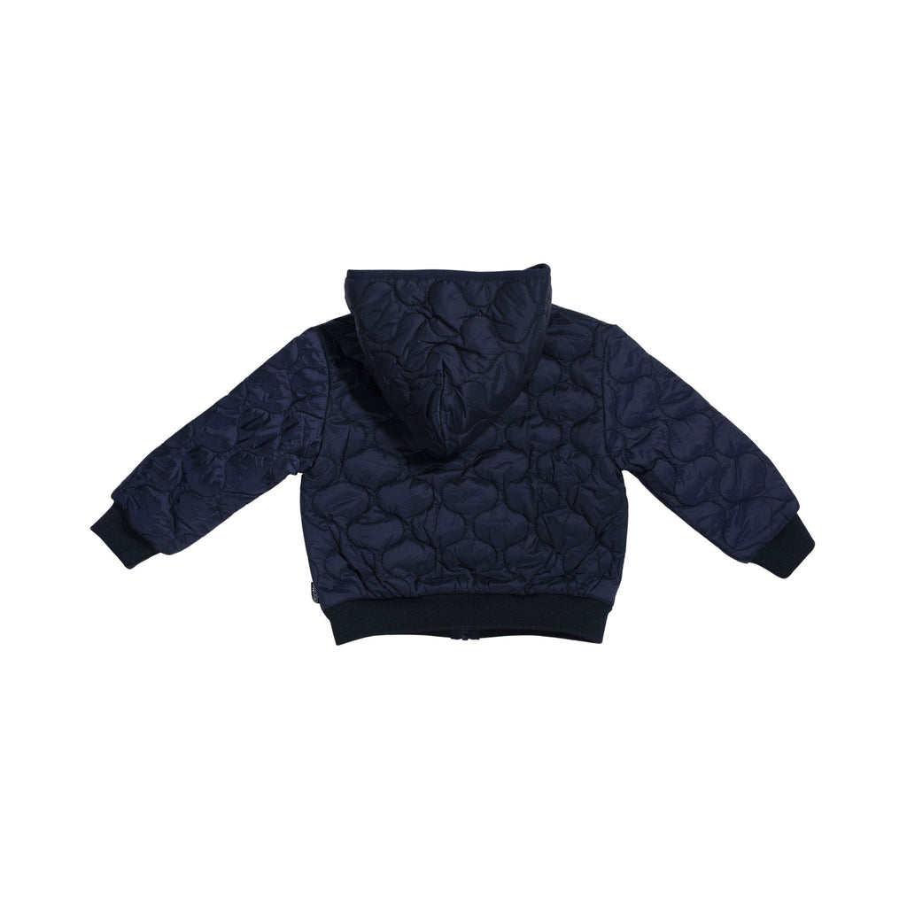 Moschino Kids Boy's Navy Blue Jacket