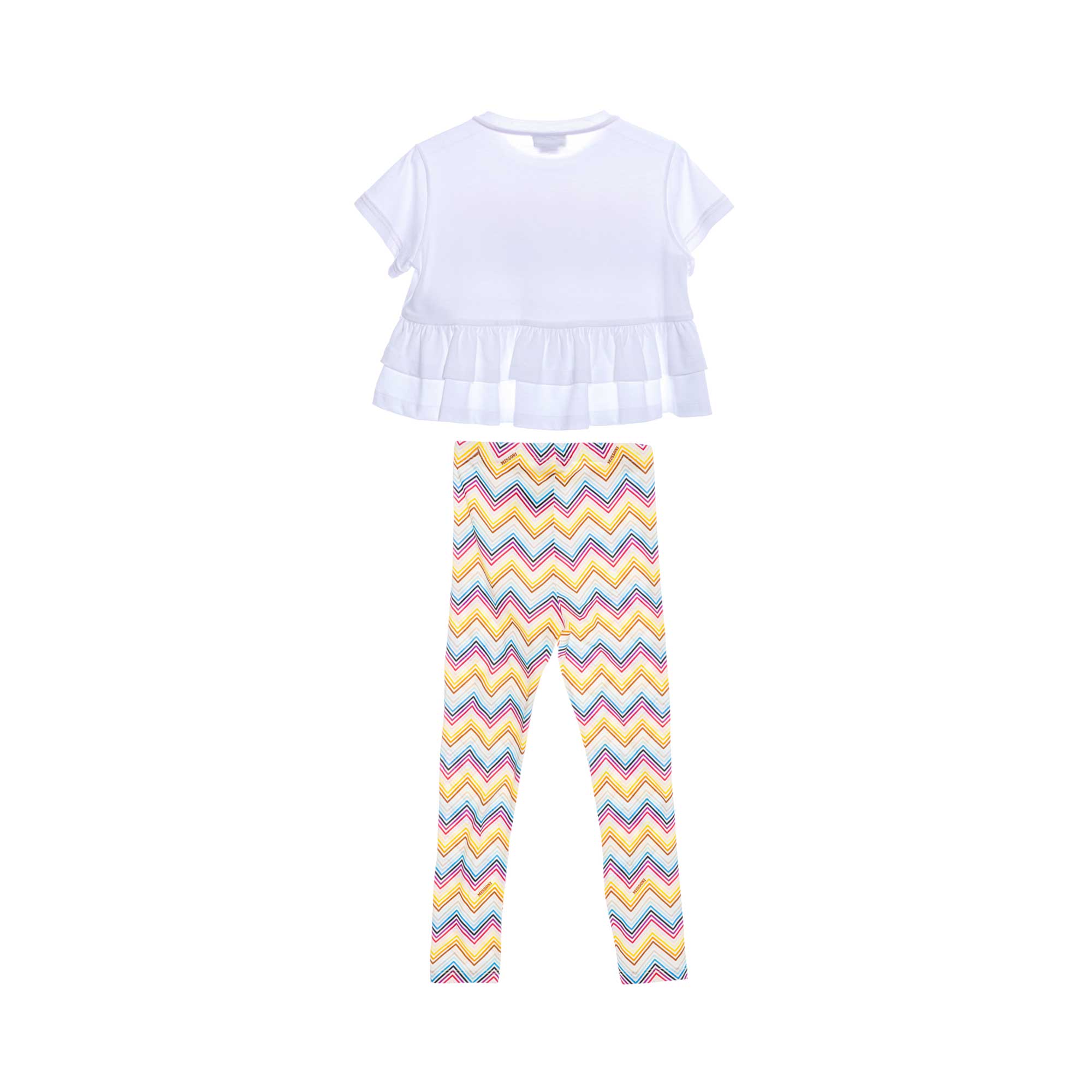Missoni Kids Girl's Colorful Set T-Shirt & Leggings