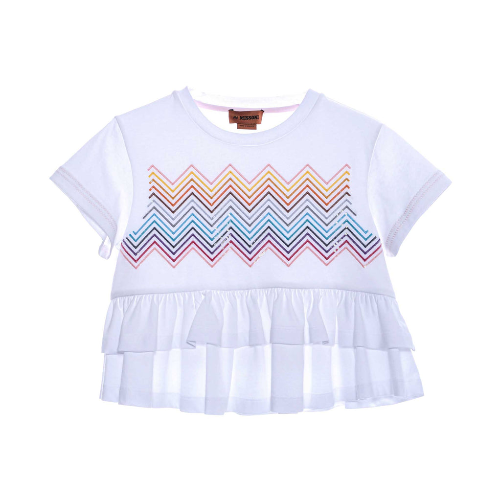 Missoni Kids Girl's Colorful Set T-Shirt & Leggings