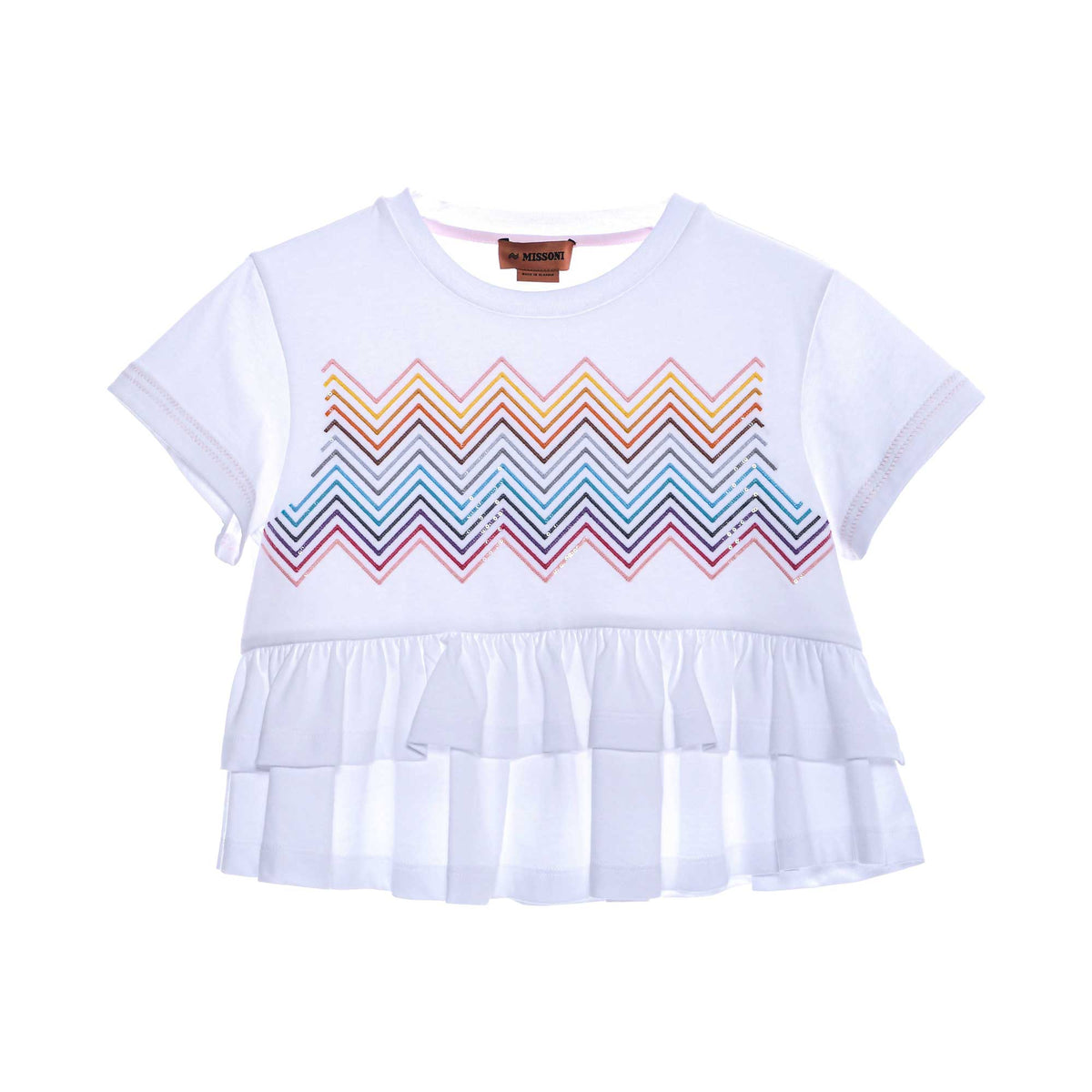 Missoni Kids Girl's Colorful Set T-Shirt & Leggings