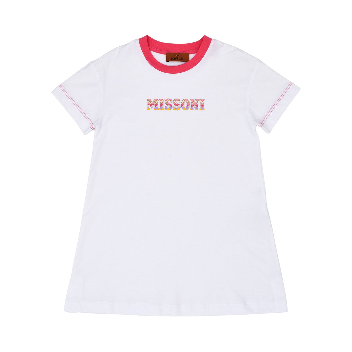 Missoni Kids Baby Girl's T-Shirt Dress with Ringer Neckline