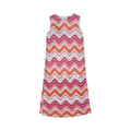 Missoni Kids Girl's Sleeveless Chevron Knit Maxi Dress