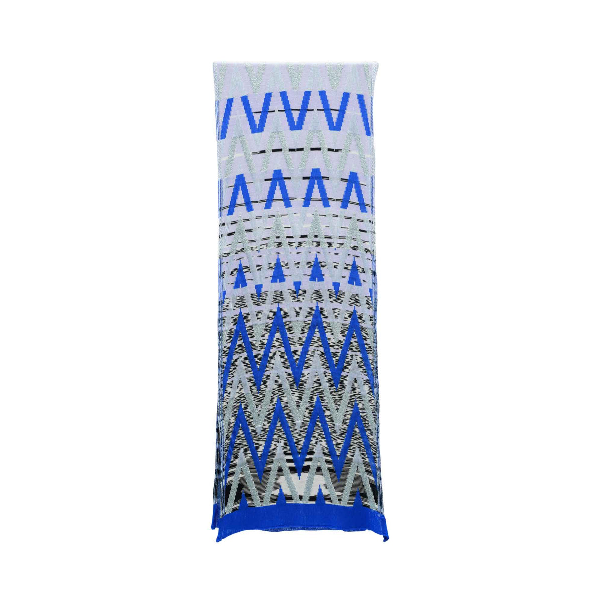 Missoni Women's Blue Printed Scarf