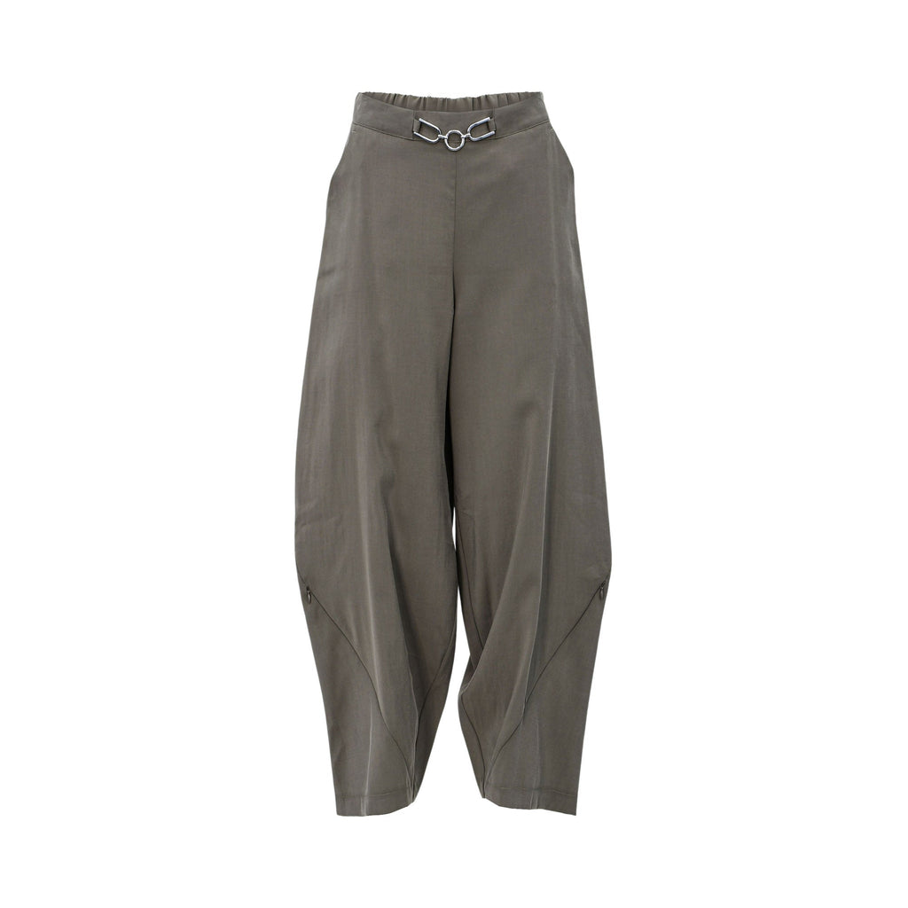 Oblique Women's Fashionable Brown Pant