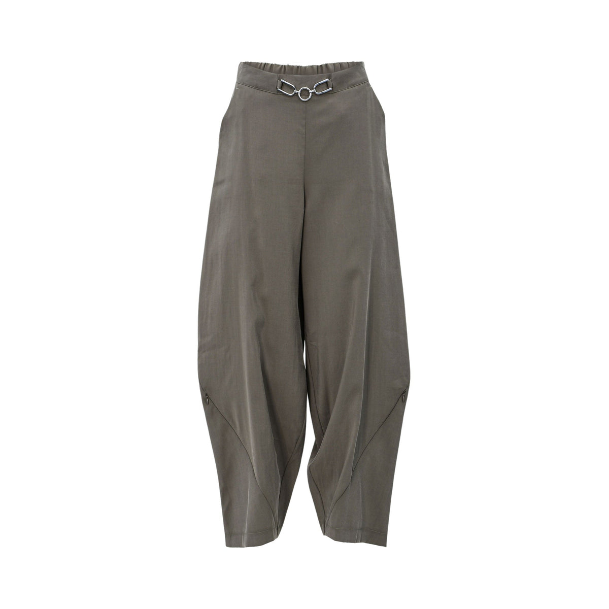 Oblique Women's Fashionable Brown Pant