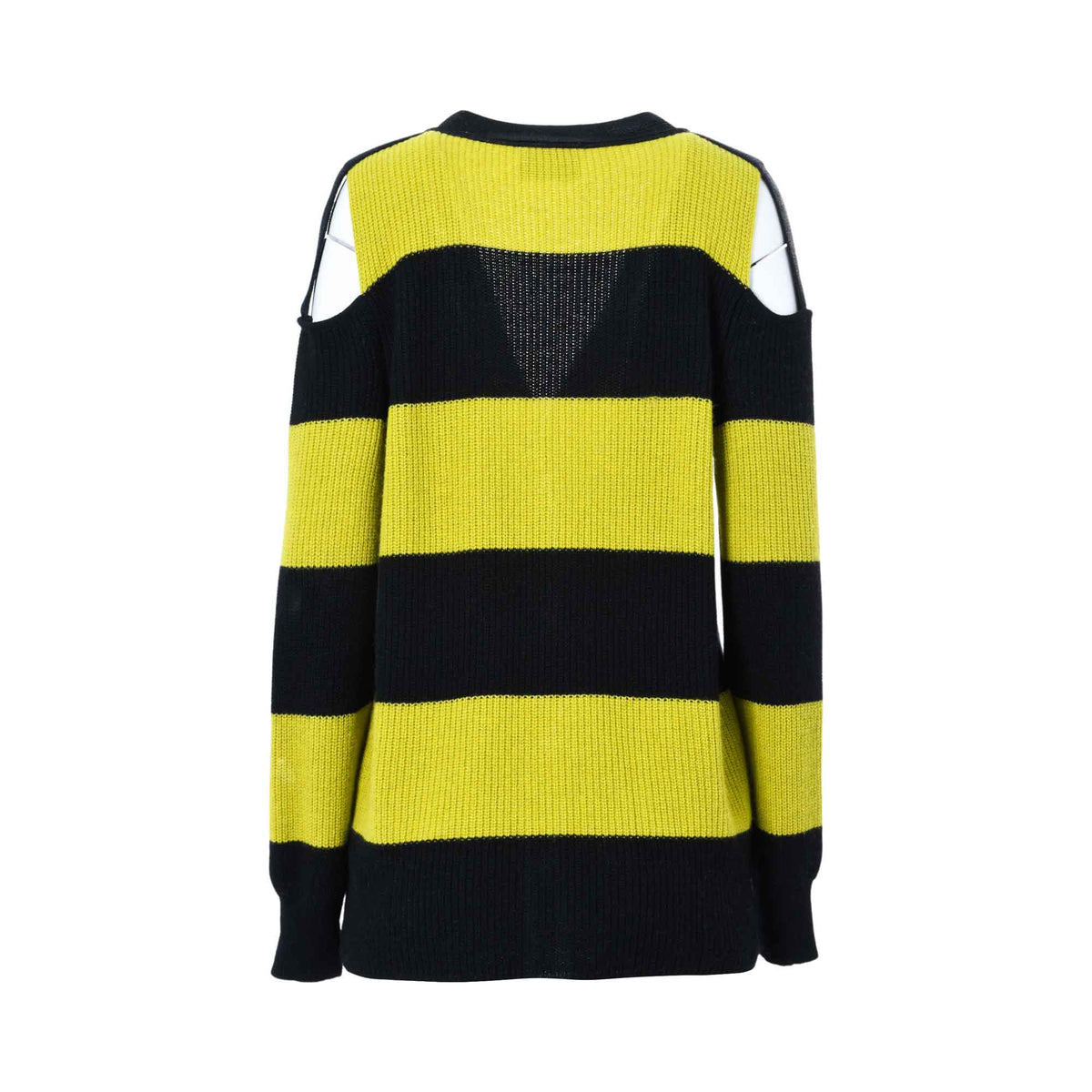 Oblique Women's Green & Black Cardigan