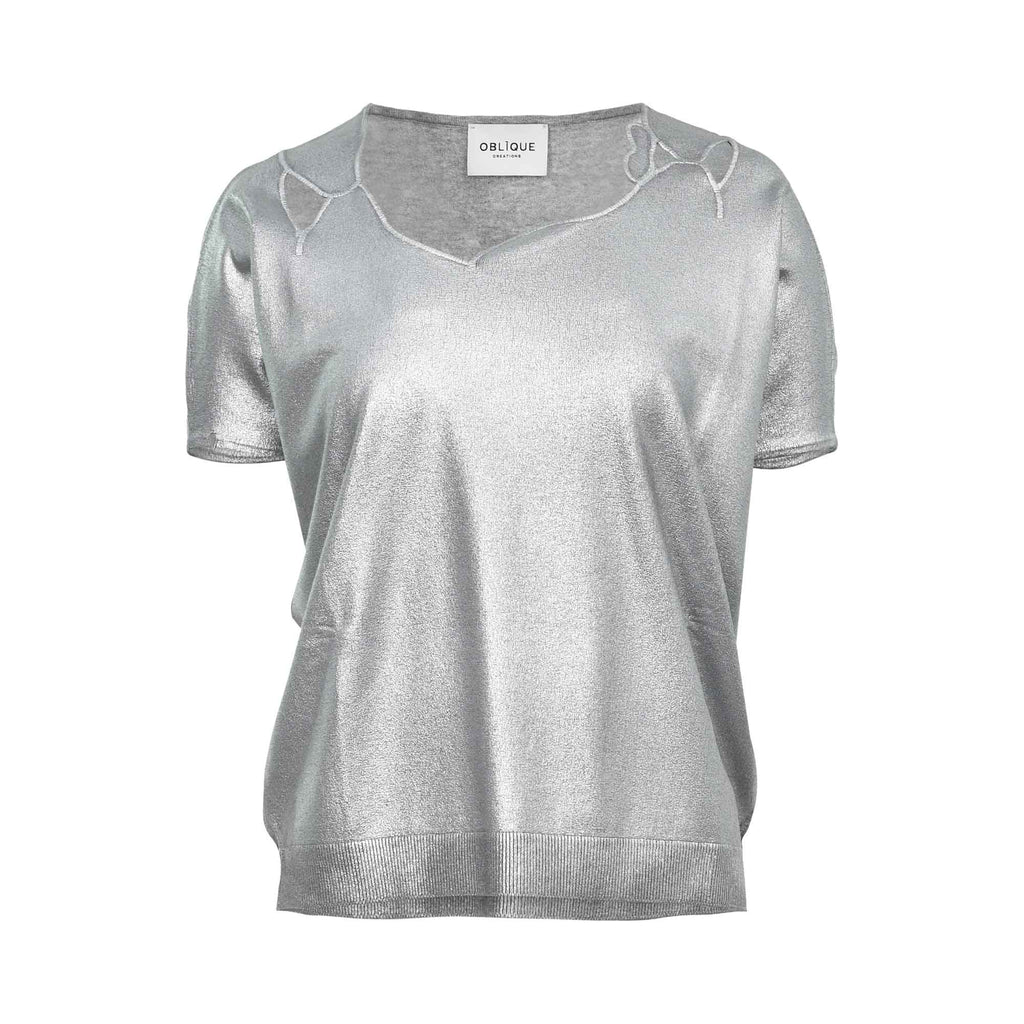 Oblique Women's Light Grey Top