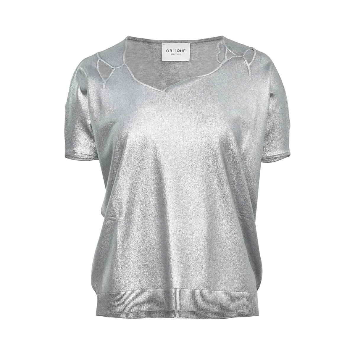 Oblique Women's Light Grey Top