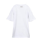 Oblique Creations Ladies Cold-Shoulder T-shirt with Graphic Print