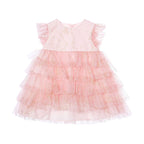 Alviero Martini Kids Girl's Pink/Geo Fil Gold Dress