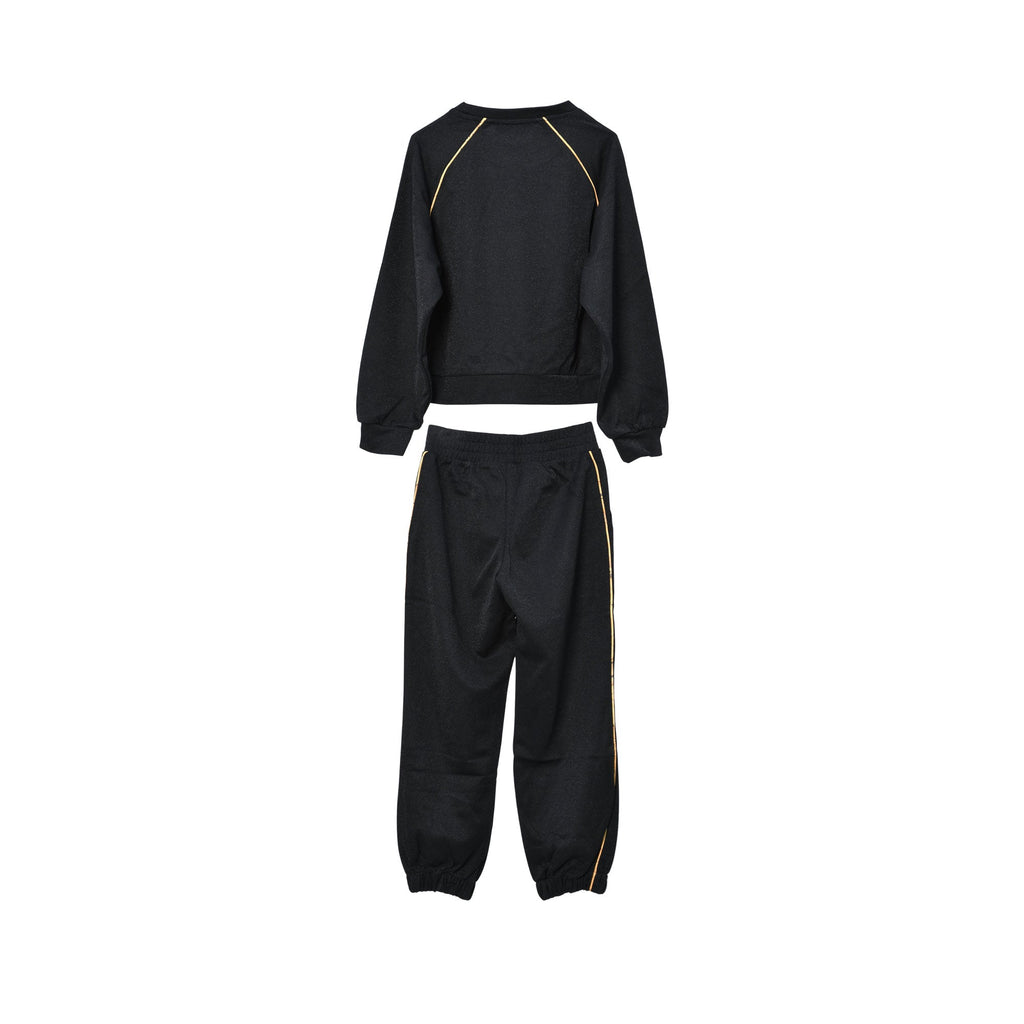 طقم جري بناتي أسود من Alviero Martini Kids