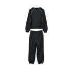 طقم جري بناتي أسود من Alviero Martini Kids