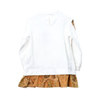 Alviero Martini Kids Baby Girl's Cream Dress
