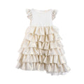 Alviero Martini Kids Girl's Gold Dress