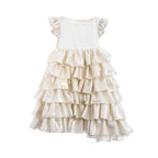 Alviero Martini Kids Girl's Gold Dress