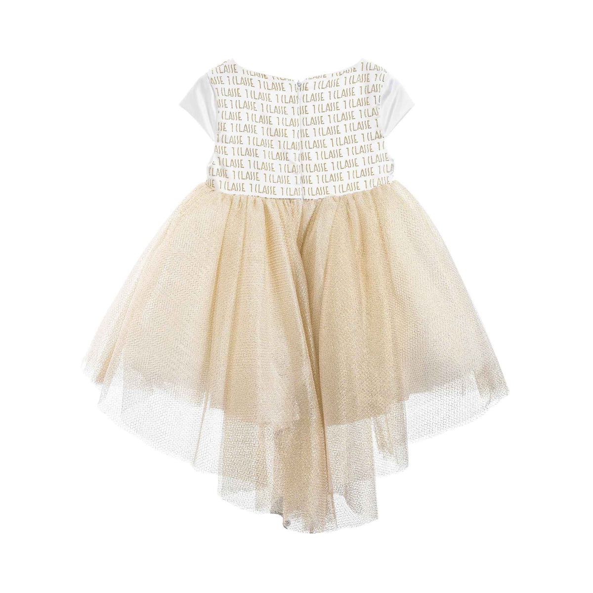 Alviero Martini Kids Girl's Gold Dress