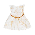 Alviero Martini Kids Girl's Beige Geo Dress