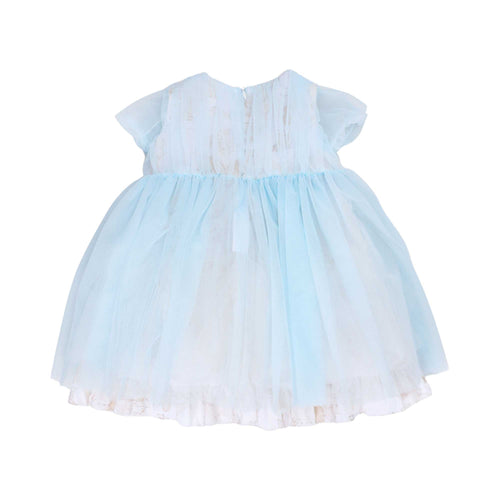 Alviero Martini Kids Girl's Blue Geo Dress