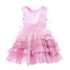 Primi Eventi Kids Girl's Pink Set Dress & Hairband