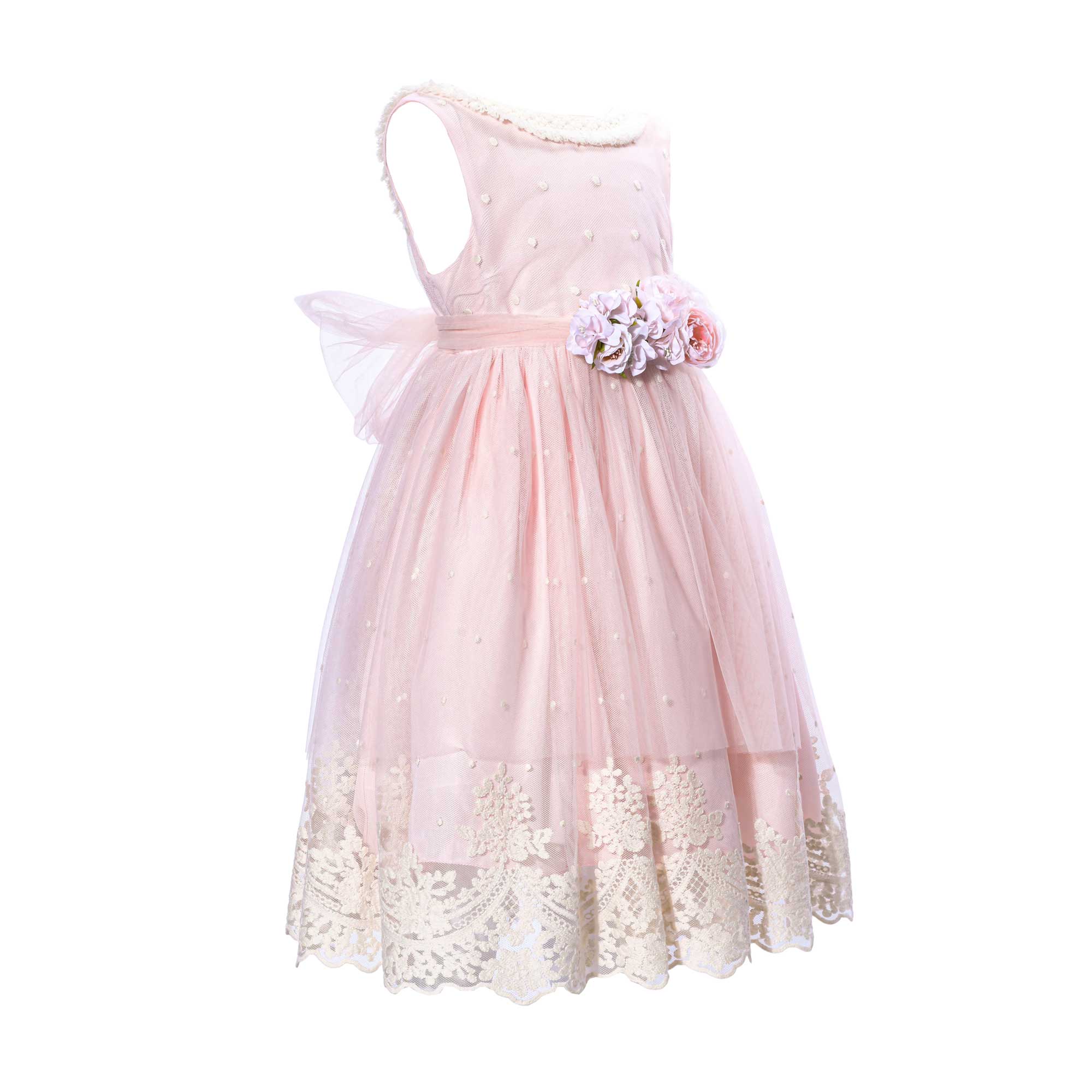 Primi Eventi Kids Girl's Light Pink Dress