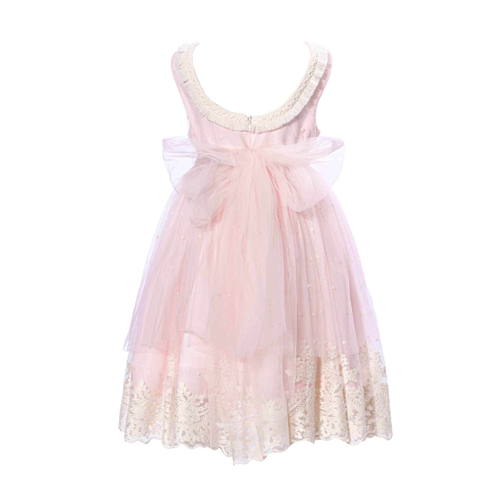 Primi Eventi Kids Girl's Light Pink Dress