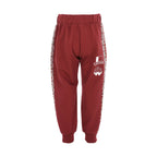 Roberto Cavalli Kids Slogan Print  Bordeaux Tracksuit