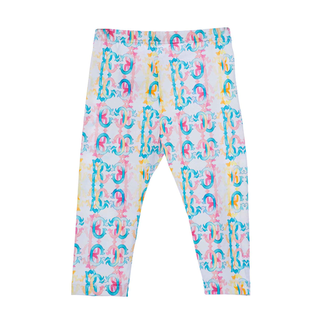 Roberto Cavalli Kids Baby's Multicolor T-Shirt & Legging Set