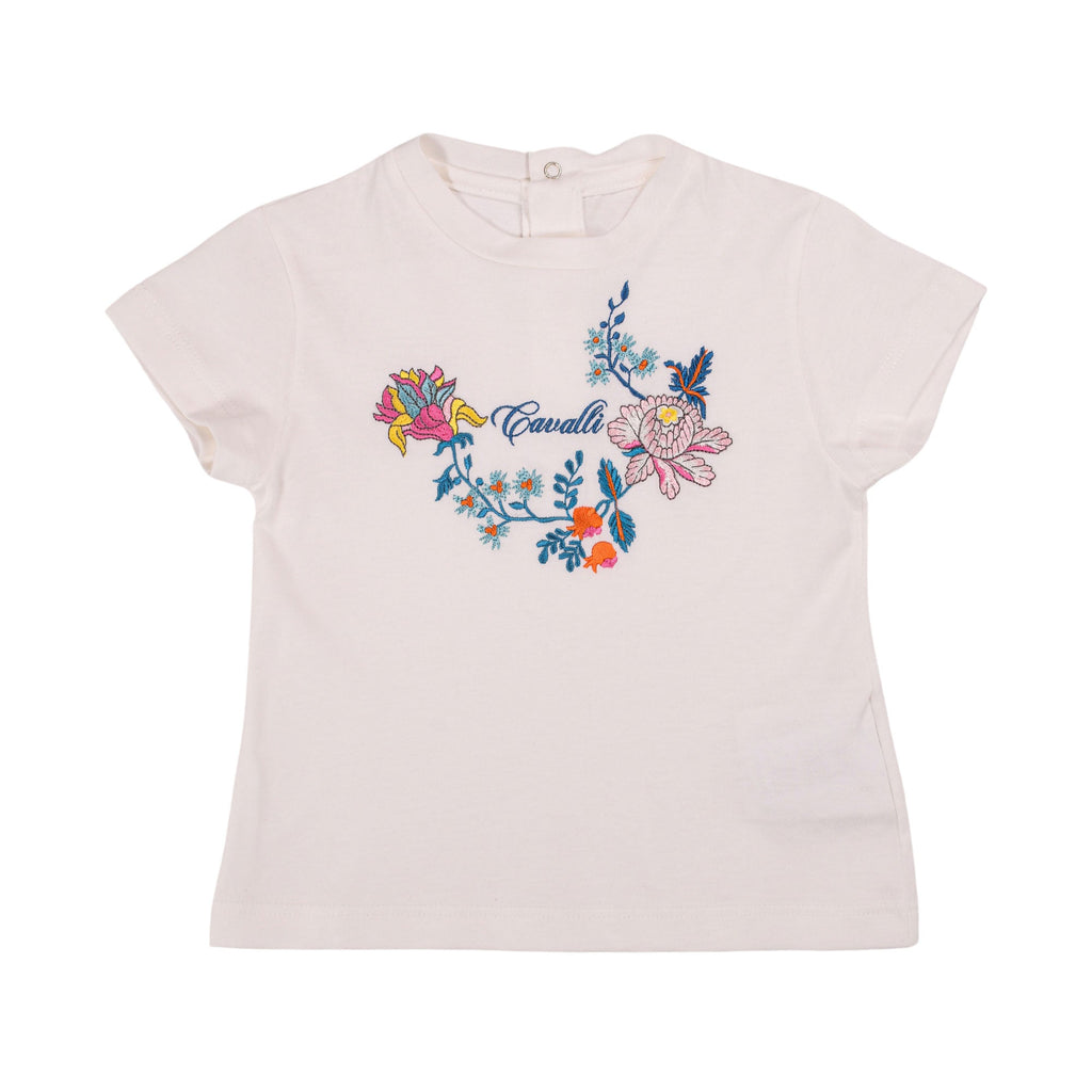 Roberto Cavalli Kids Baby Girl's Multicolor Set T-Shirt & Leggings
