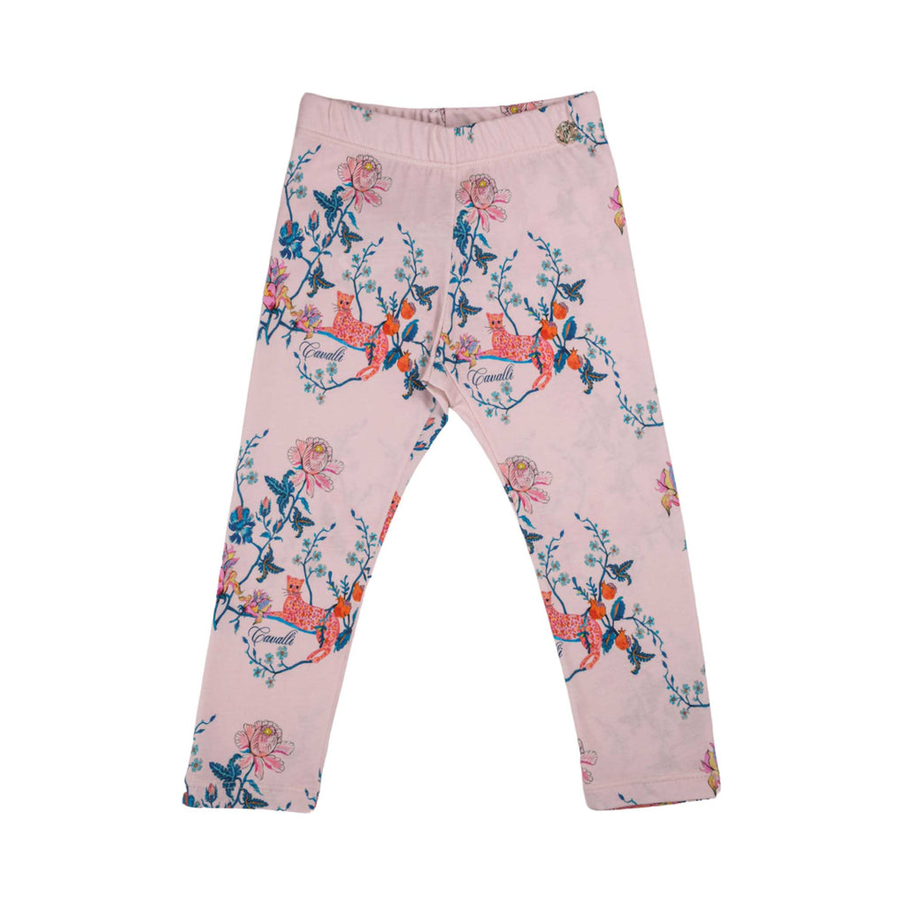 Roberto Cavalli Kids Girl's Multicolor Set T-Shirt & Legging