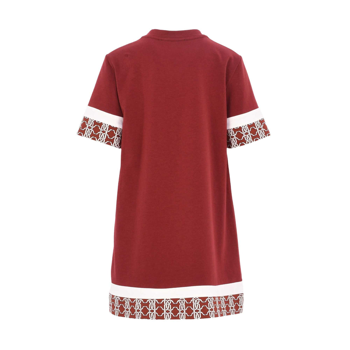 Roberto Cavalli Kids Slogan Print  Bordeaux T-Shirt