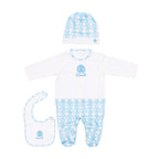 Roberto Cavalli Kids New Born Baby Girl's Set Sleepsuit & Hat