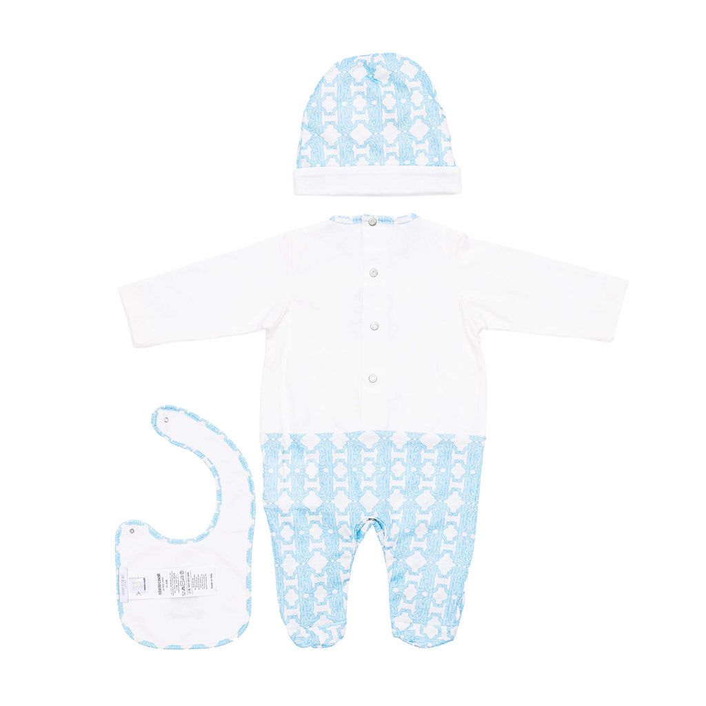 Roberto Cavalli Kids New Born Baby Girl's Set Sleepsuit & Hat