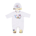 Roberto Cavalli Kids New Born Baby Girl's White Set Sleepsuit & Hat