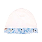 Roberto Cavalli Kids New Born White & Blue Sleepsuit Set