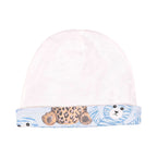Roberto Cavalli Kids New Born Boy's White & Blue Sleepsuit Set