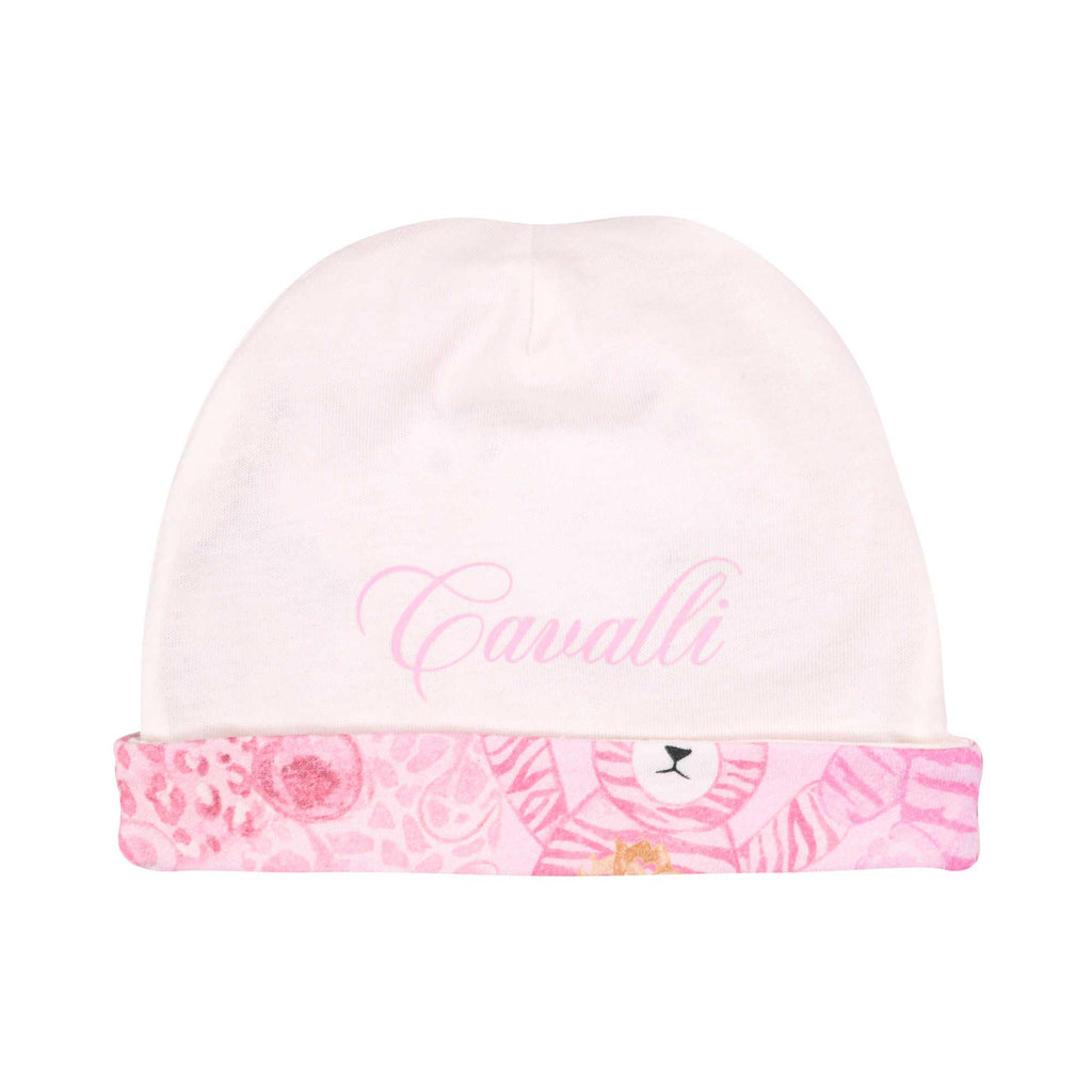 Roberto Cavalli Kids New Born Girl's Pink Sleepsuit Set