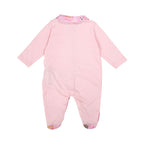 Roberto Cavalli Kids New Born Girl's Pink Sleepsuit Set