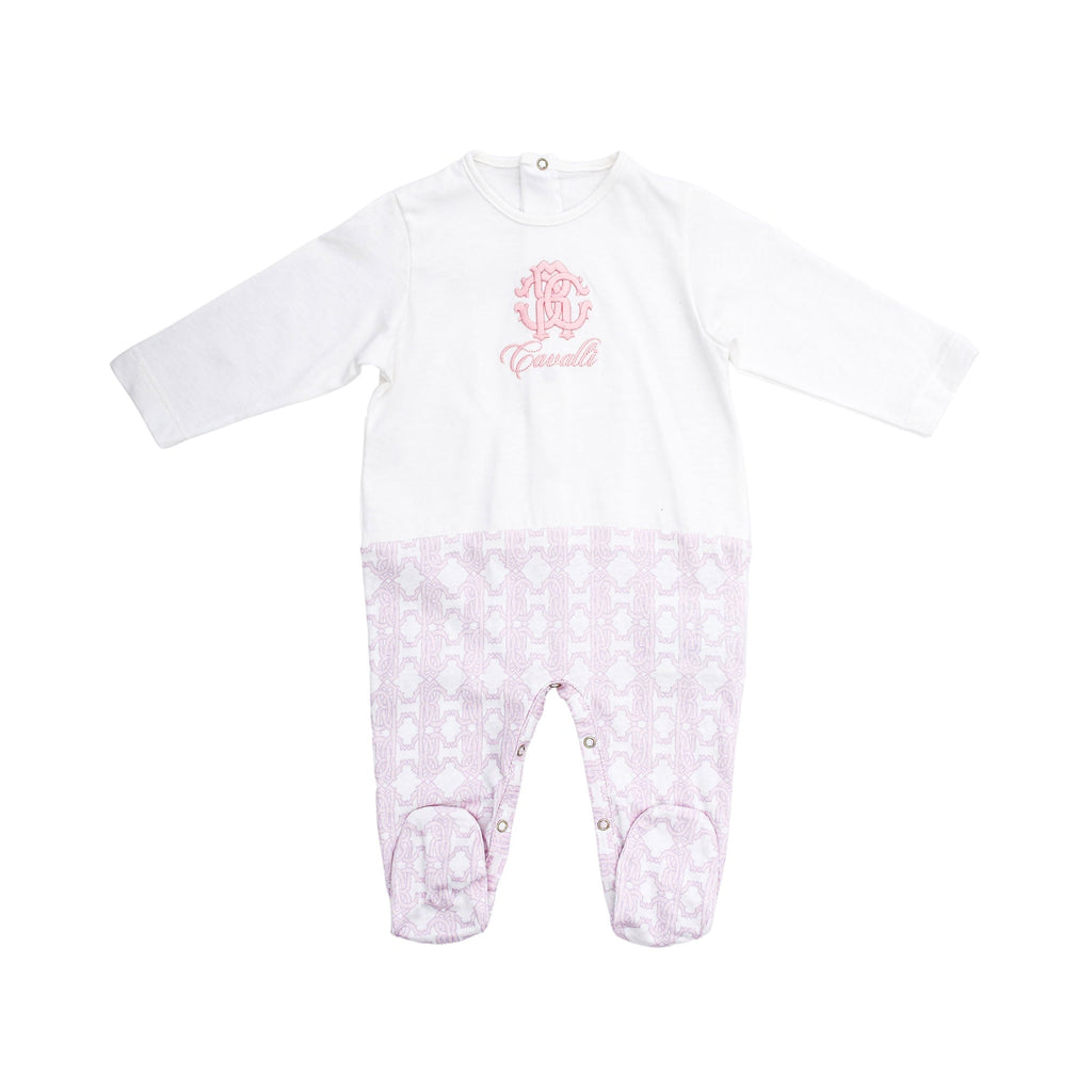 Roberto Cavalli Kids New Born Sleepsuit Set