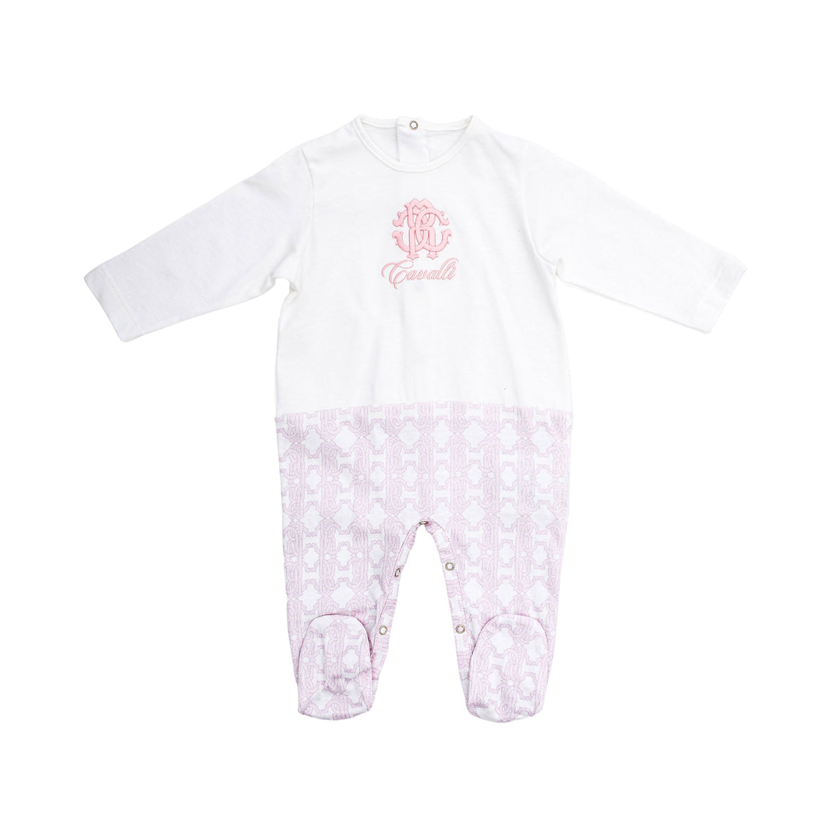 Roberto Cavalli Kids New Born Sleepsuit Set