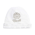 Roberto Cavalli Kids New Born White & Gold Sleepsuit Set