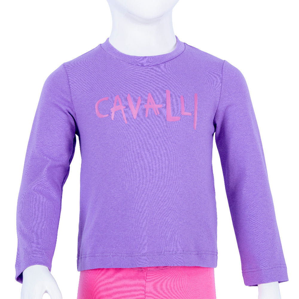 Roberto Cavalli Multiples Color T-Shirt Ls